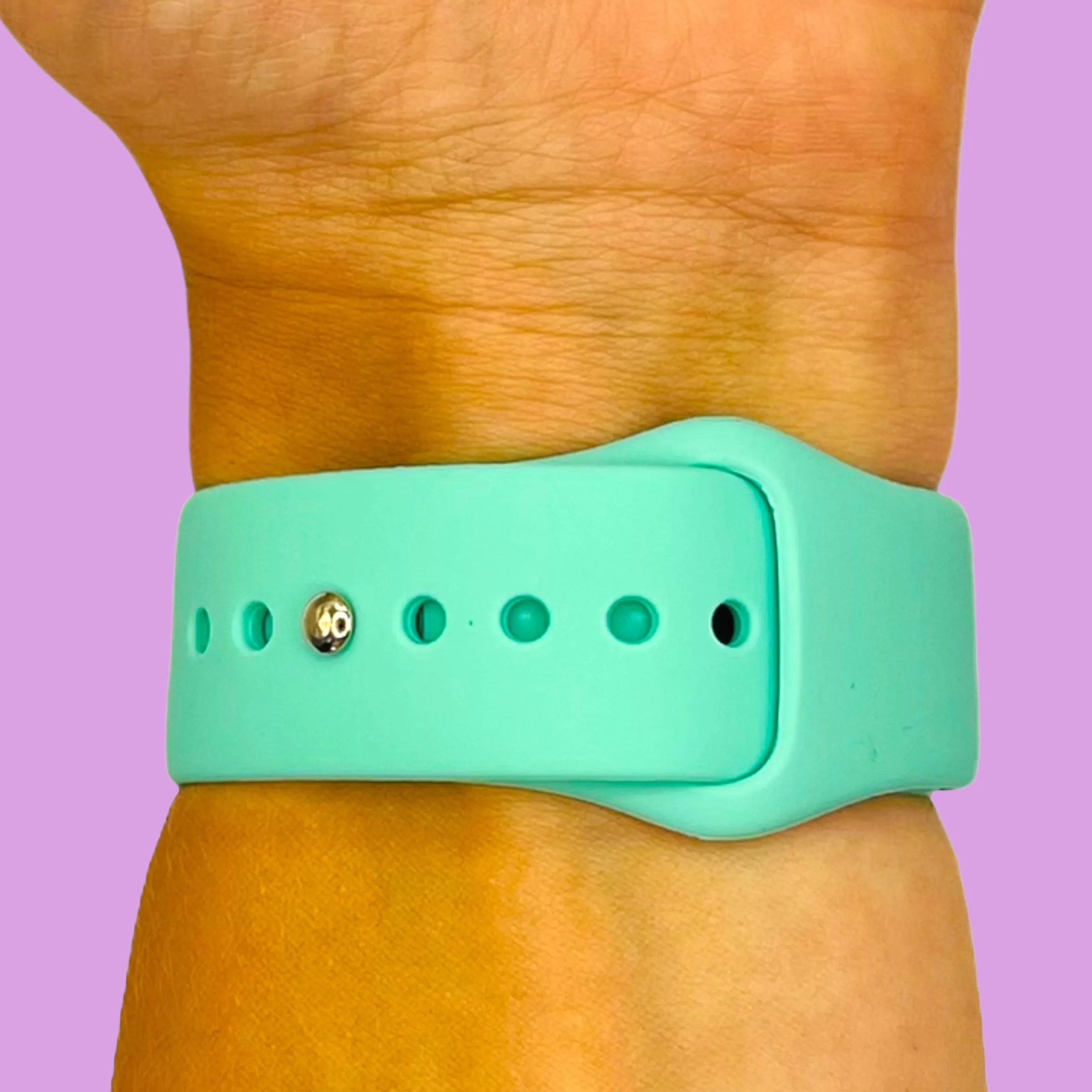 Silicone Button Style Watch Straps Compatible with Xiaomi Redmi Watch 5 Active