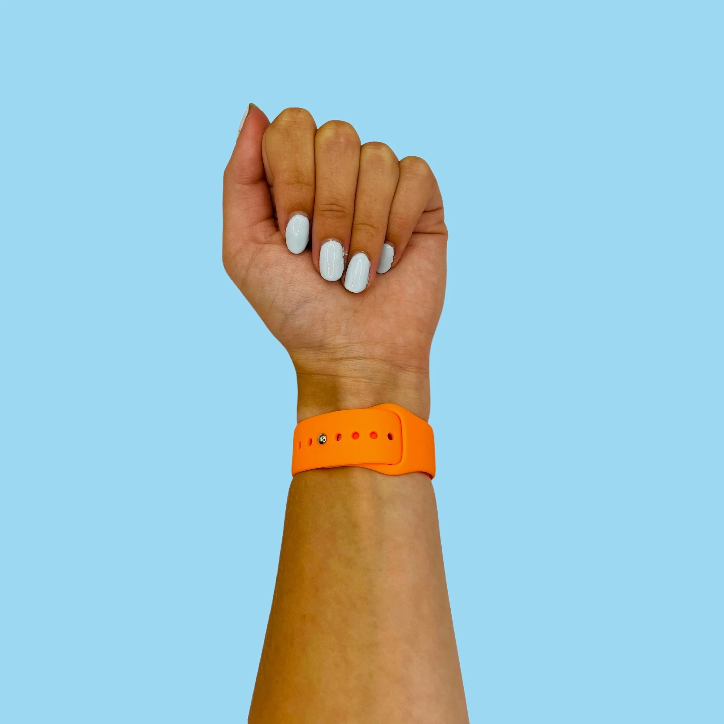 Silicone Button Style Watch Straps Compatible with Xiaomi Redmi Watch 5 Active