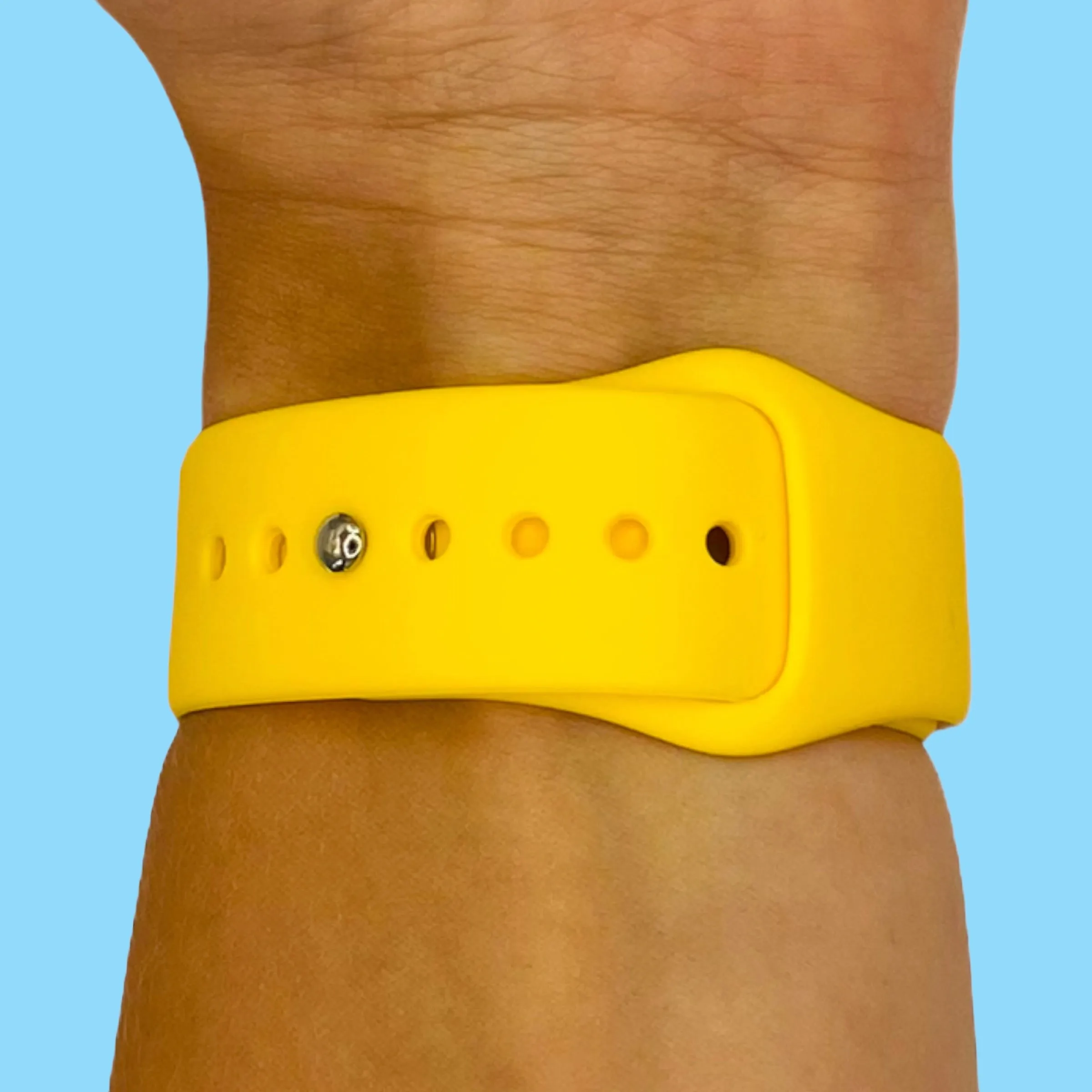 Silicone Button Style Watch Straps Compatible with Xiaomi Redmi Watch 5 Active
