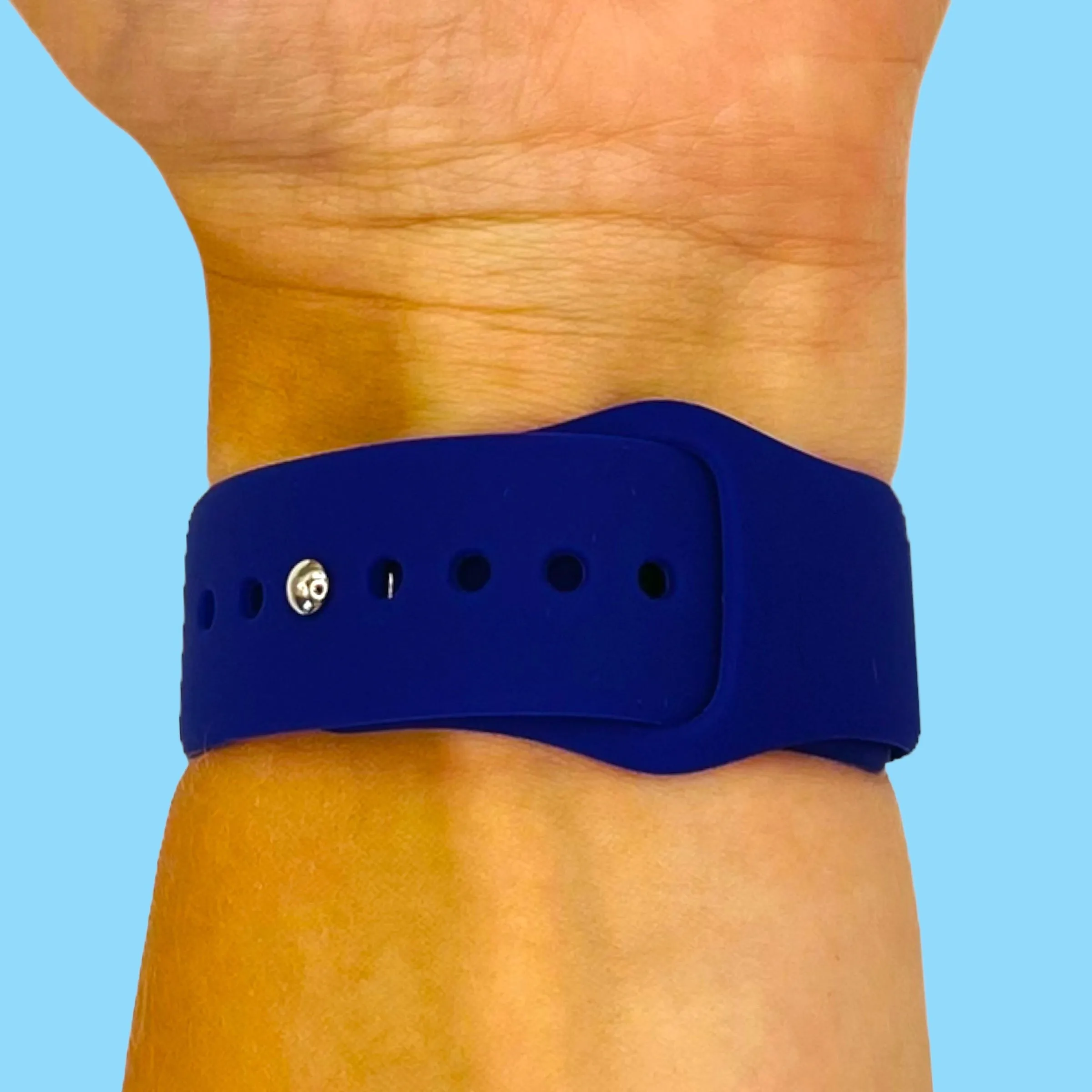 Silicone Button Style Watch Straps Compatible with Xiaomi Redmi Watch 5 Active