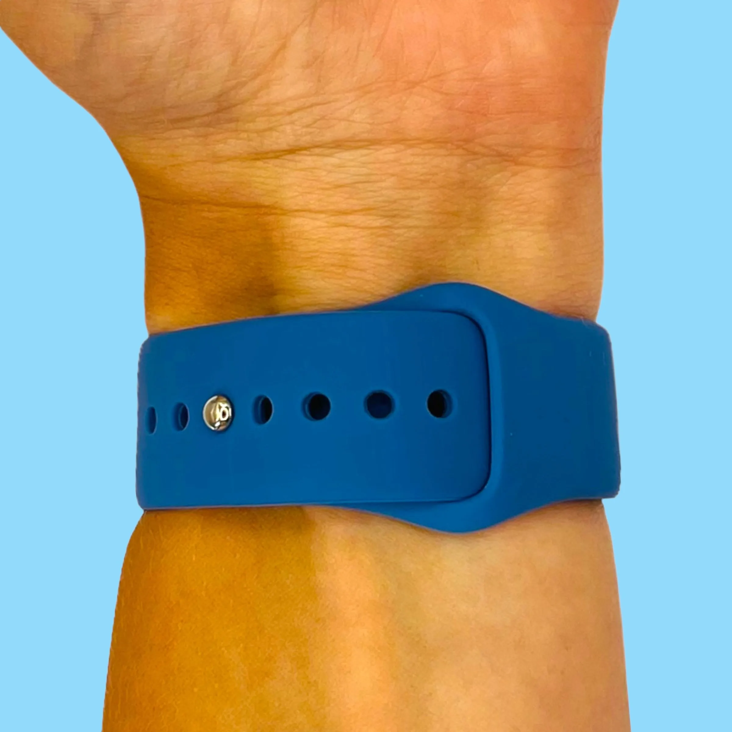 Silicone Button Style Watch Straps Compatible with Xiaomi Redmi Watch 5 Active