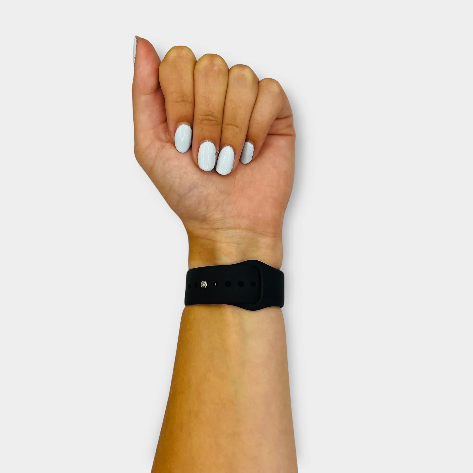 Silicone Button Style Watch Straps Compatible with Xiaomi Redmi Watch 5 Active