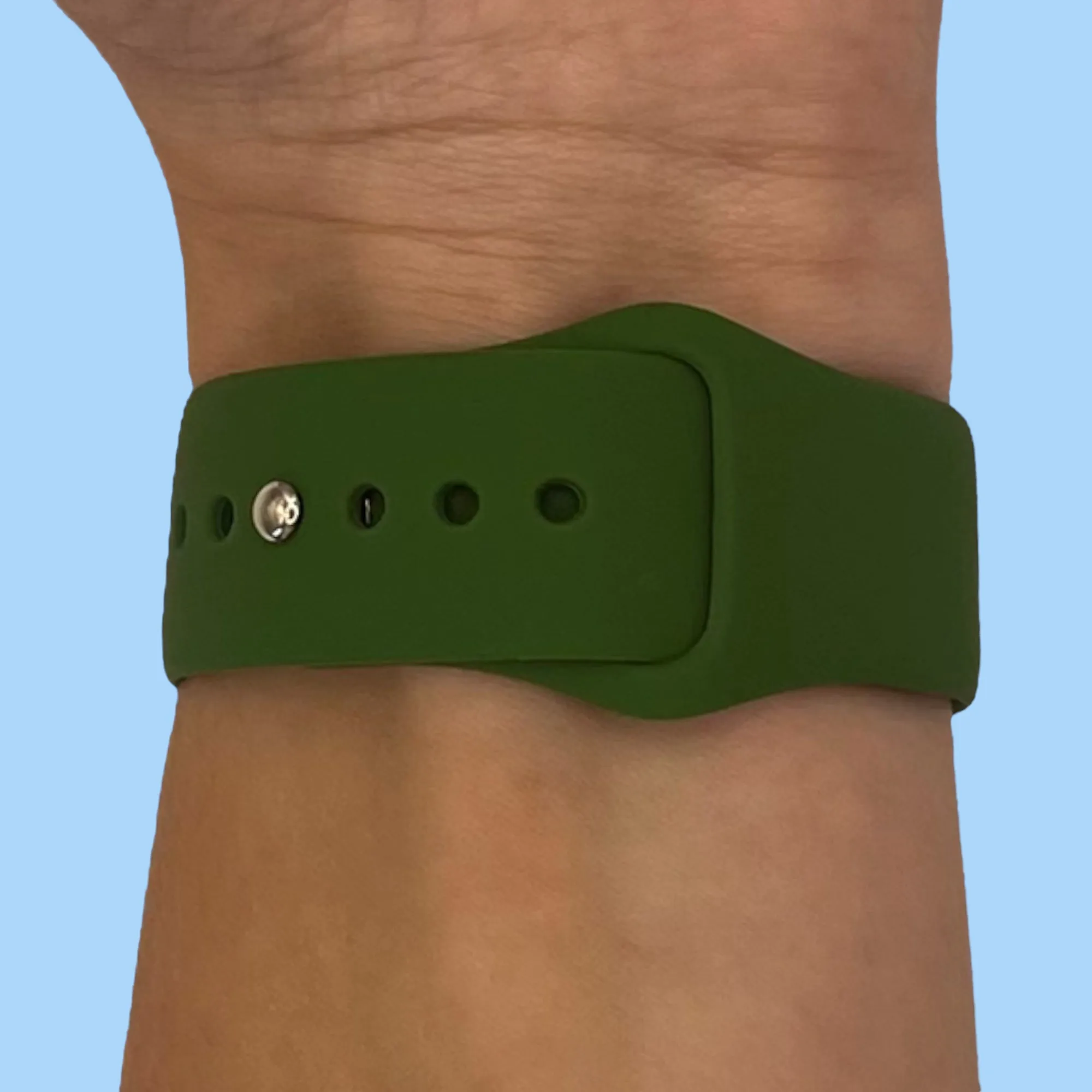 Silicone Button Style Watch Straps Compatible with Xiaomi Redmi Watch 5 Active