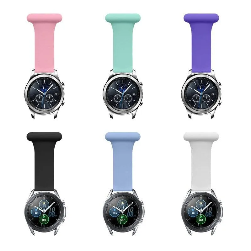 Silicone Nurses Pin Fobs compatible with the Garmin Active S