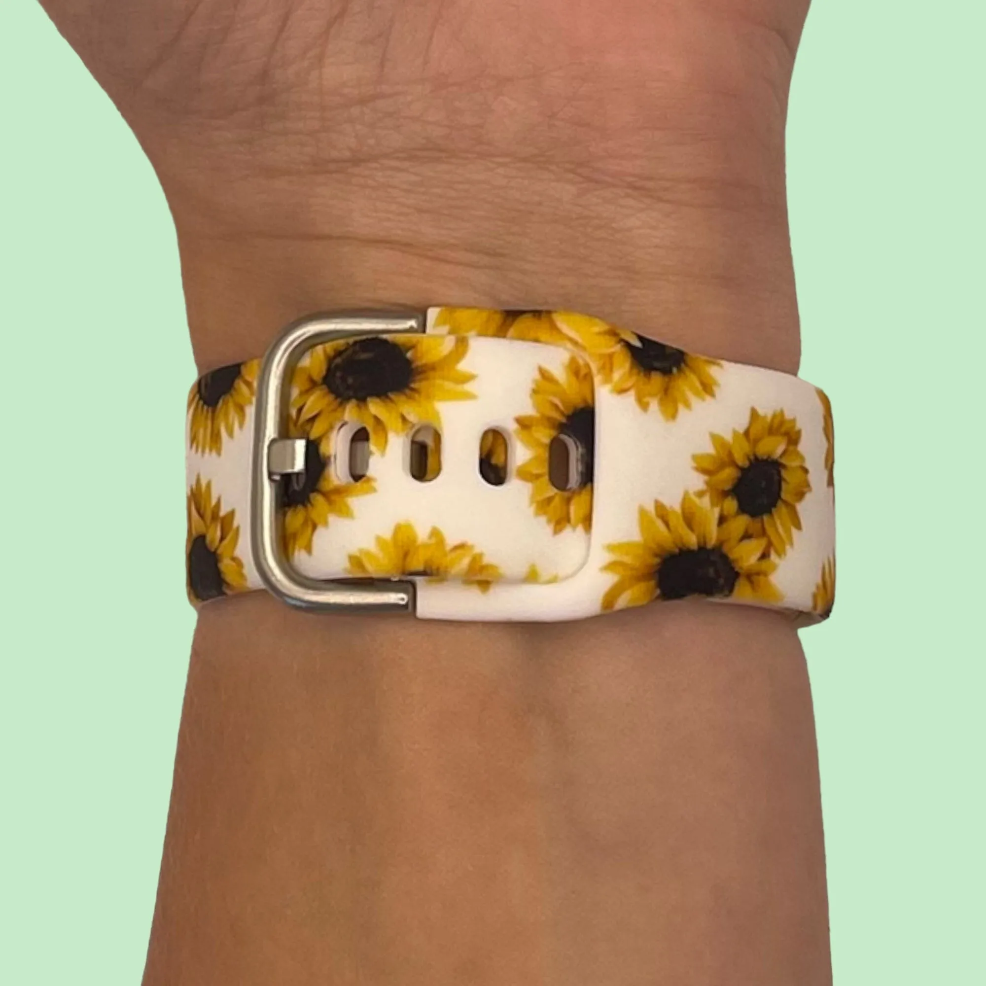Silicone Pattern Watch Straps compatible with the Kogan Active 3 Pro