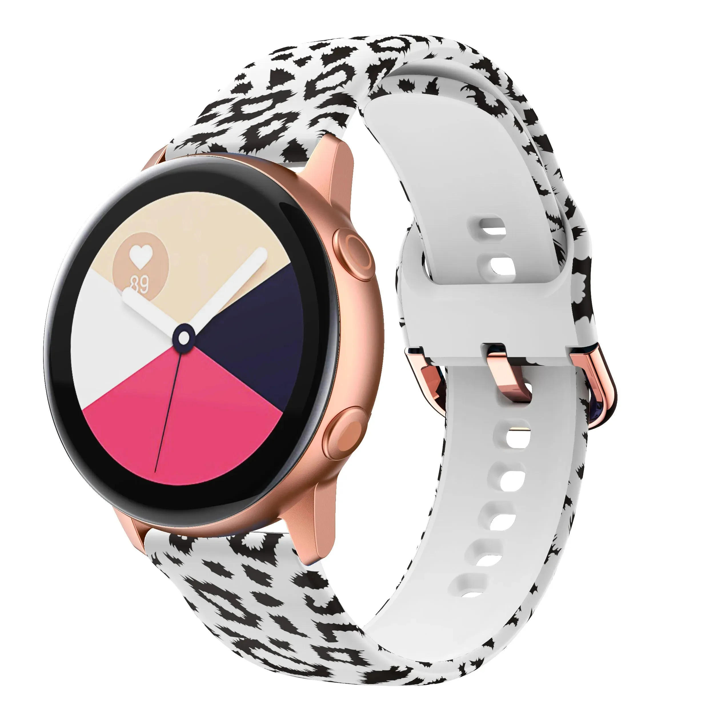 Silicone Pattern Watch Straps compatible with the Kogan Active 3 Pro