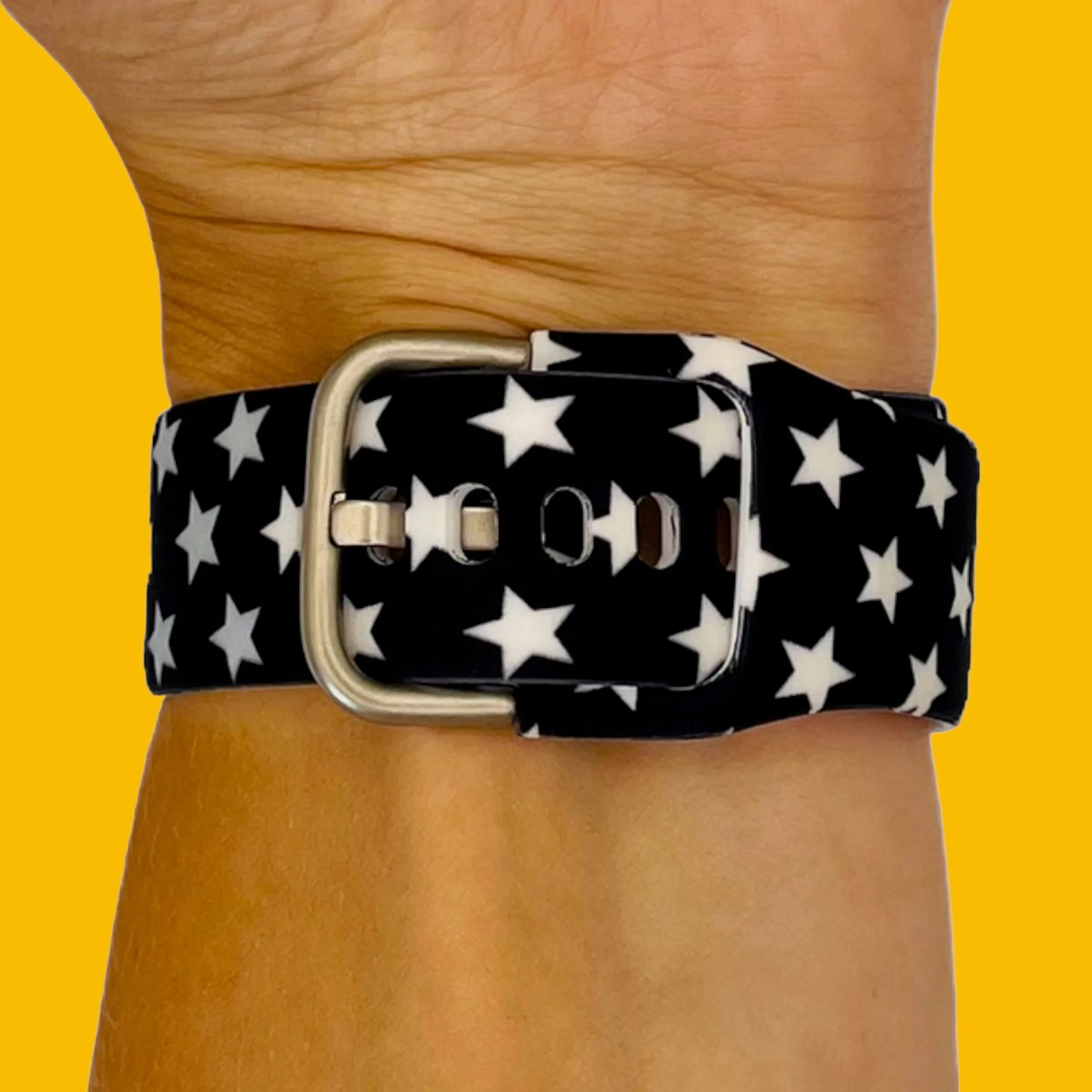 Silicone Pattern Watch Straps compatible with the Kogan Active 3 Pro