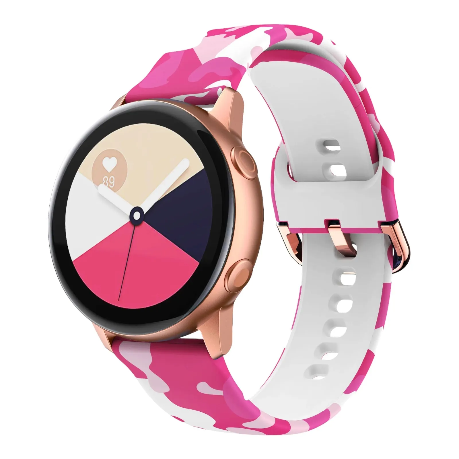 Silicone Pattern Watch Straps compatible with the Kogan Active 3 Pro