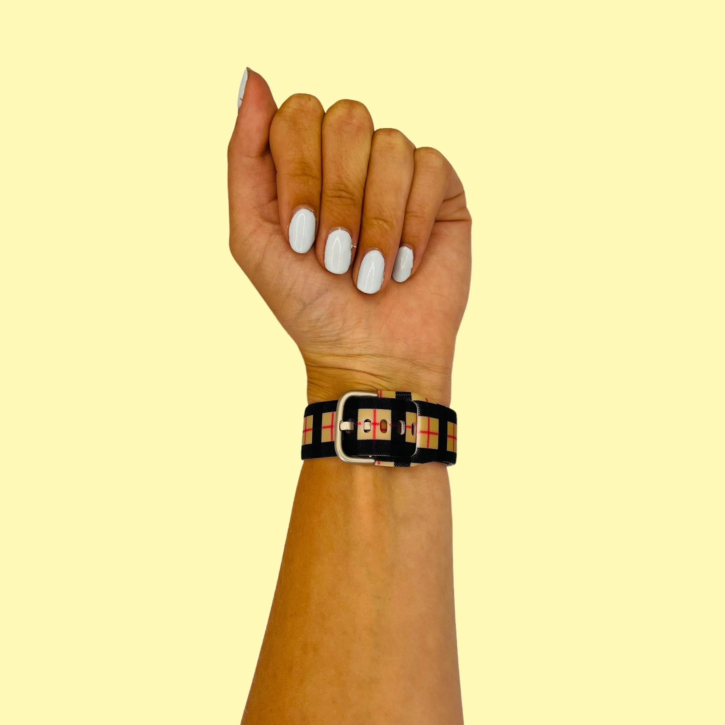 Silicone Pattern Watch Straps compatible with the Kogan Active 3 Pro