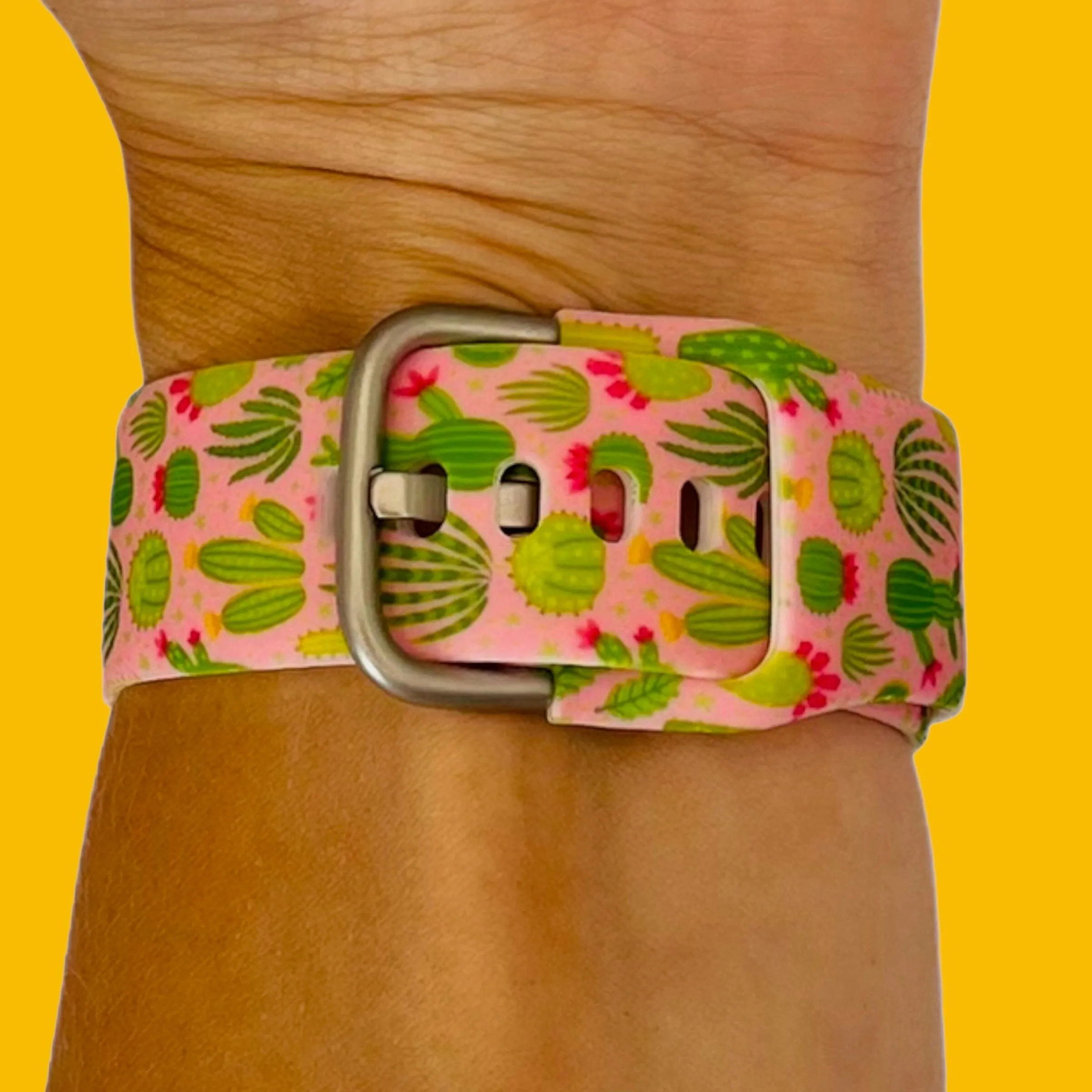 Silicone Pattern Watch Straps compatible with the Kogan Active 3 Pro