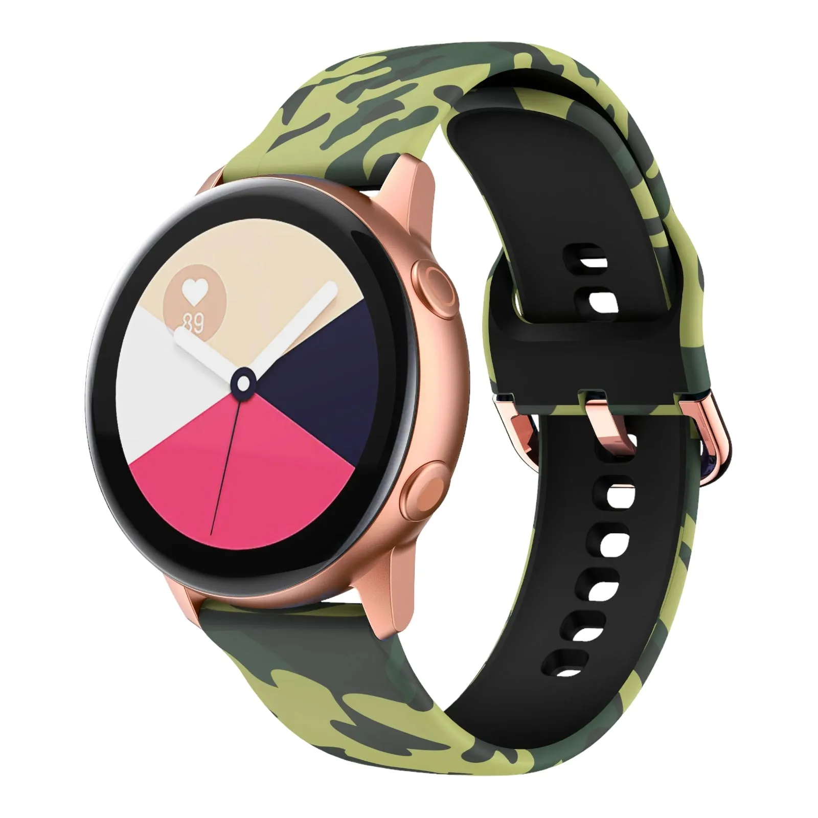 Silicone Pattern Watch Straps compatible with the Kogan Active 3 Pro