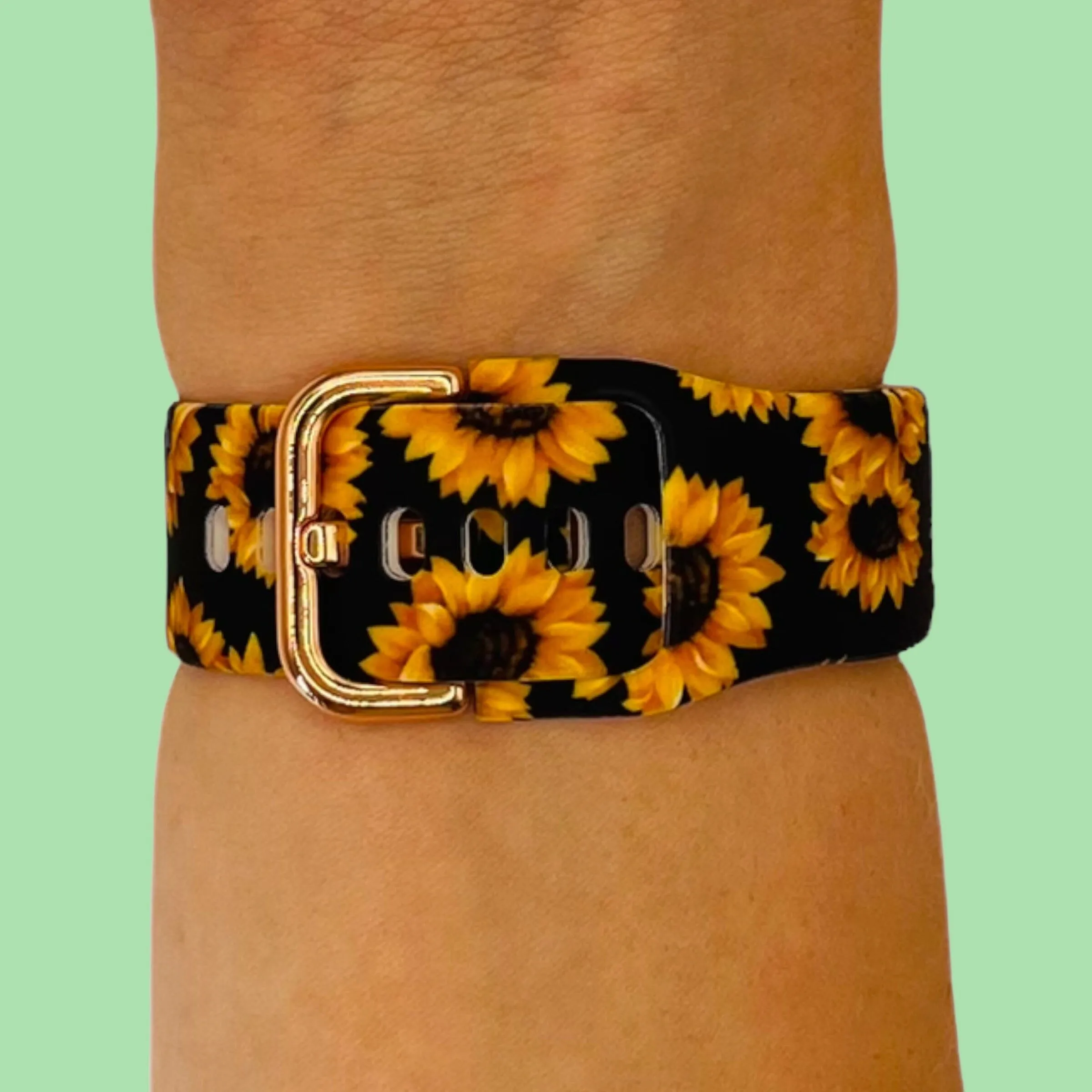 Silicone Pattern Watch Straps compatible with the Kogan Active 3 Pro
