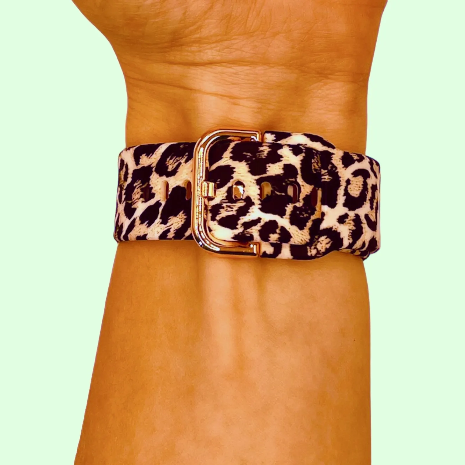 Silicone Pattern Watch Straps compatible with the Kogan Active 3 Pro