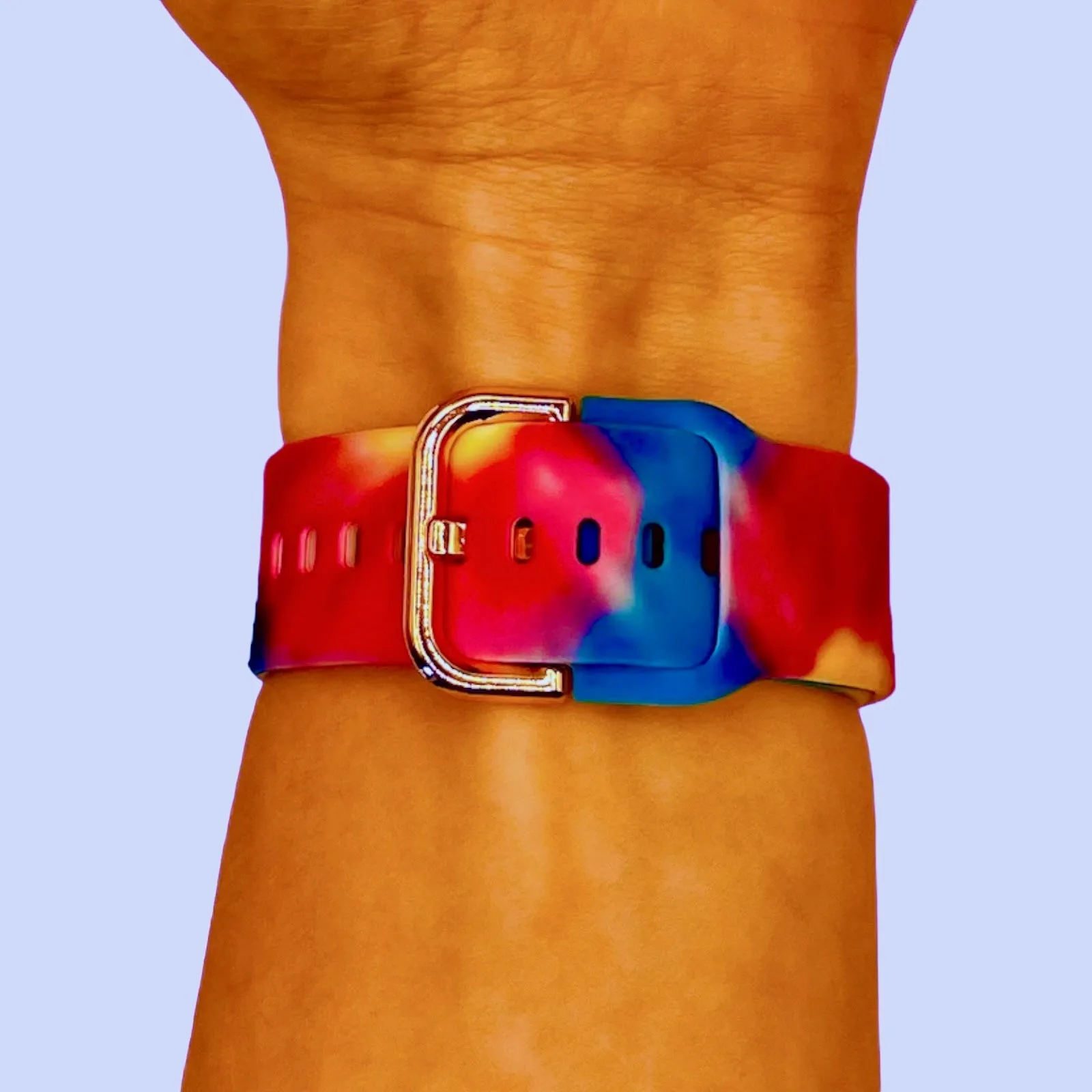 Silicone Pattern Watch Straps compatible with the Kogan Active 3 Pro