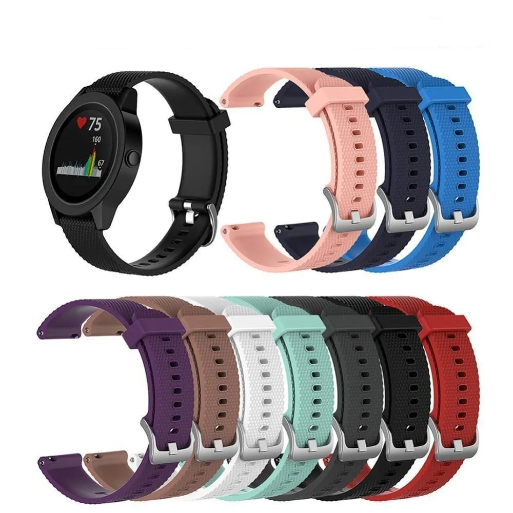 Silicone Watch Straps Compatible with the Xiaomi Redmi Watch 3 Active, Lite & Youth