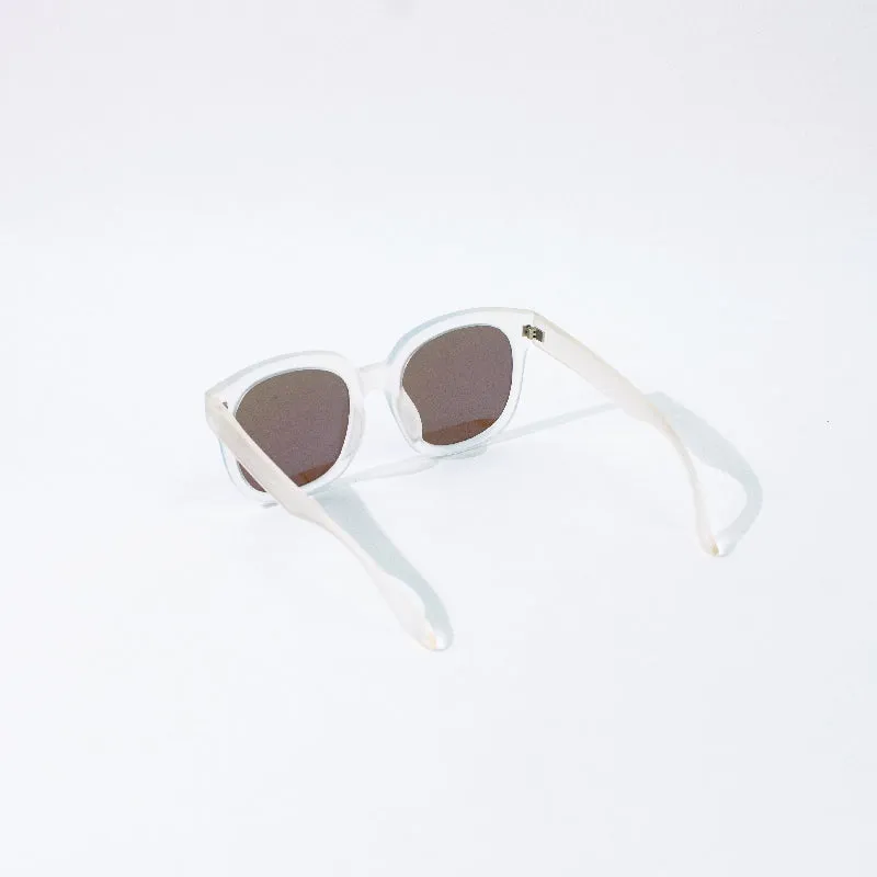 Stay Cool Aqua Tint Mirror Sunglass