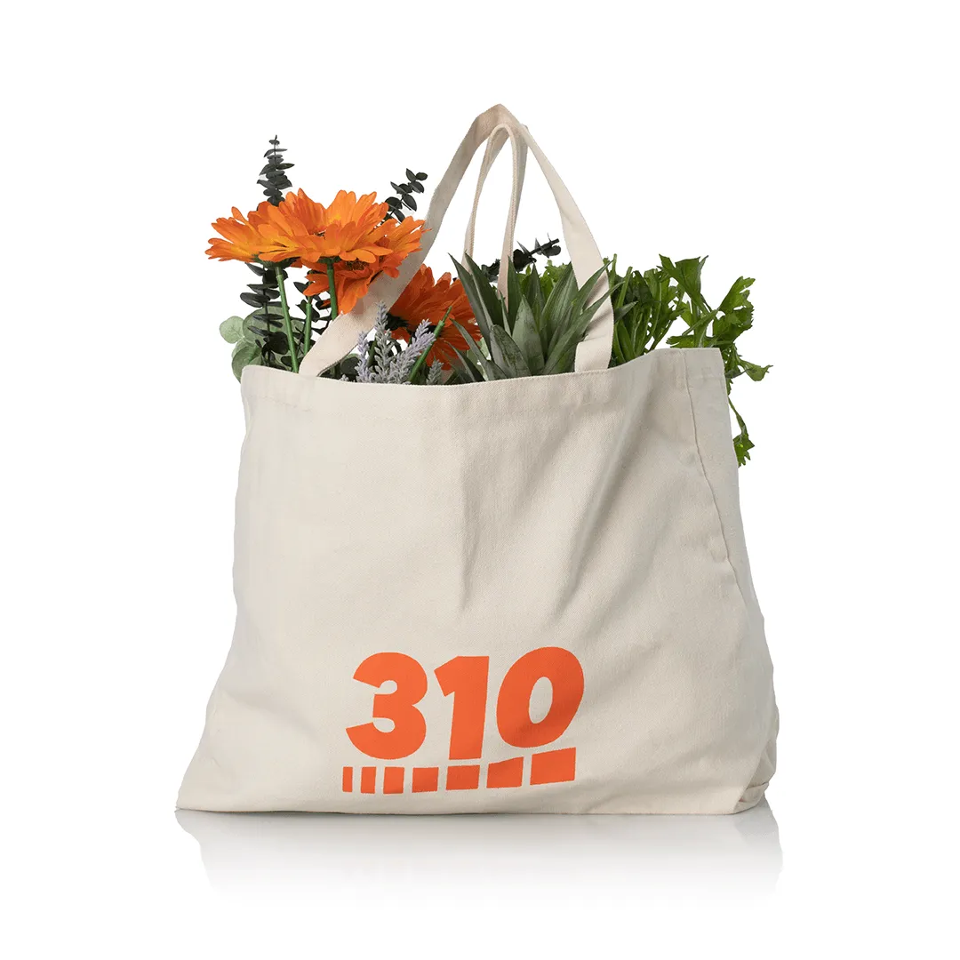 Stylish 310 Canvas Tote Bag - 310nutrition.com