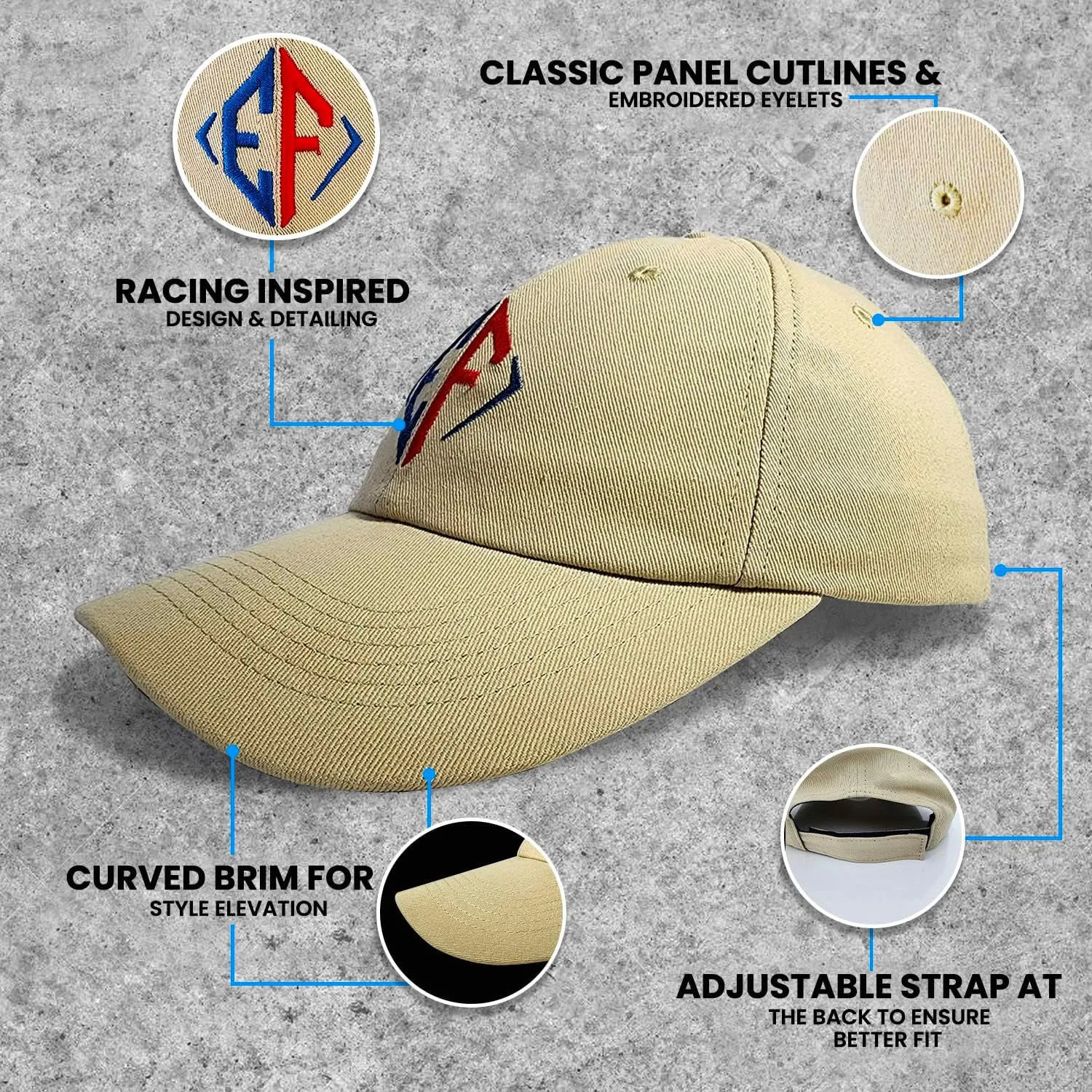 Stylish Cochlear Implant Men and Womens | Hat for Sports or Any Activity Durable Cochlear Implant Hat for Adult