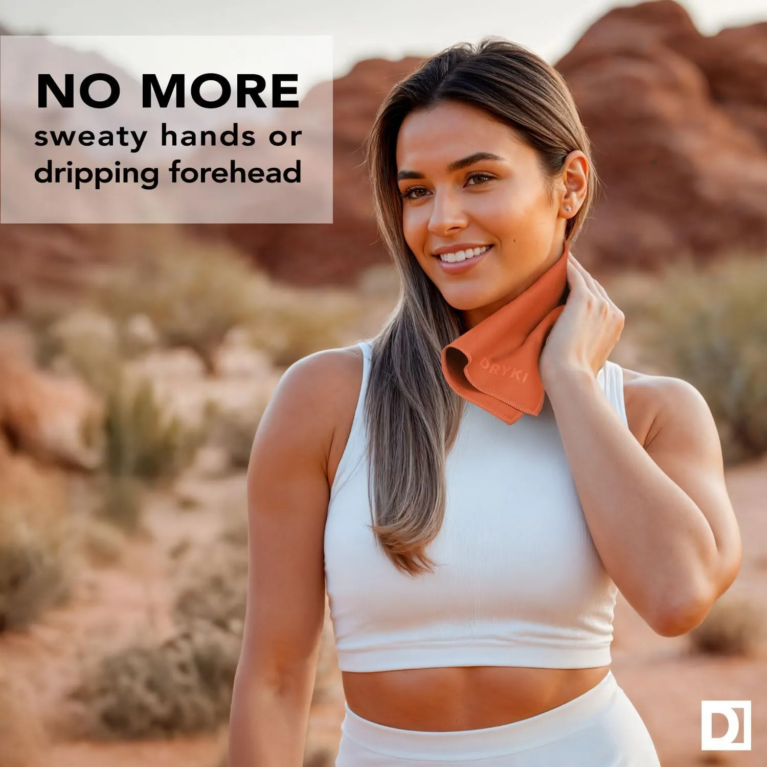 Sweat Absorbing Handkerchiefs - The Original Quick-Dry Microfiber Sweat Rags & Towels for Face, Hands, & Body - Perfect for Gym, Sports, and Work (Mountain: 5 Pack)