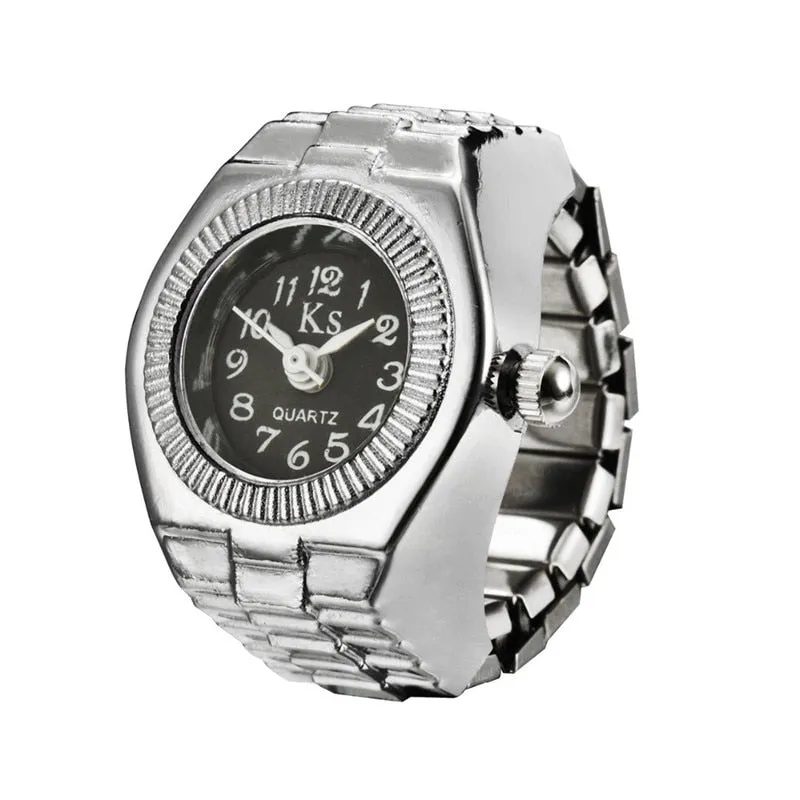 TEEK - Vintage Elastic Strap Finger Watches