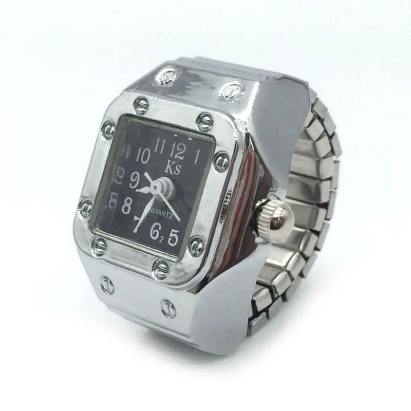 TEEK - Vintage Elastic Strap Finger Watches