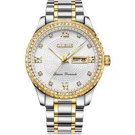 Timeless Luxury Men's Golden Quartz Watch