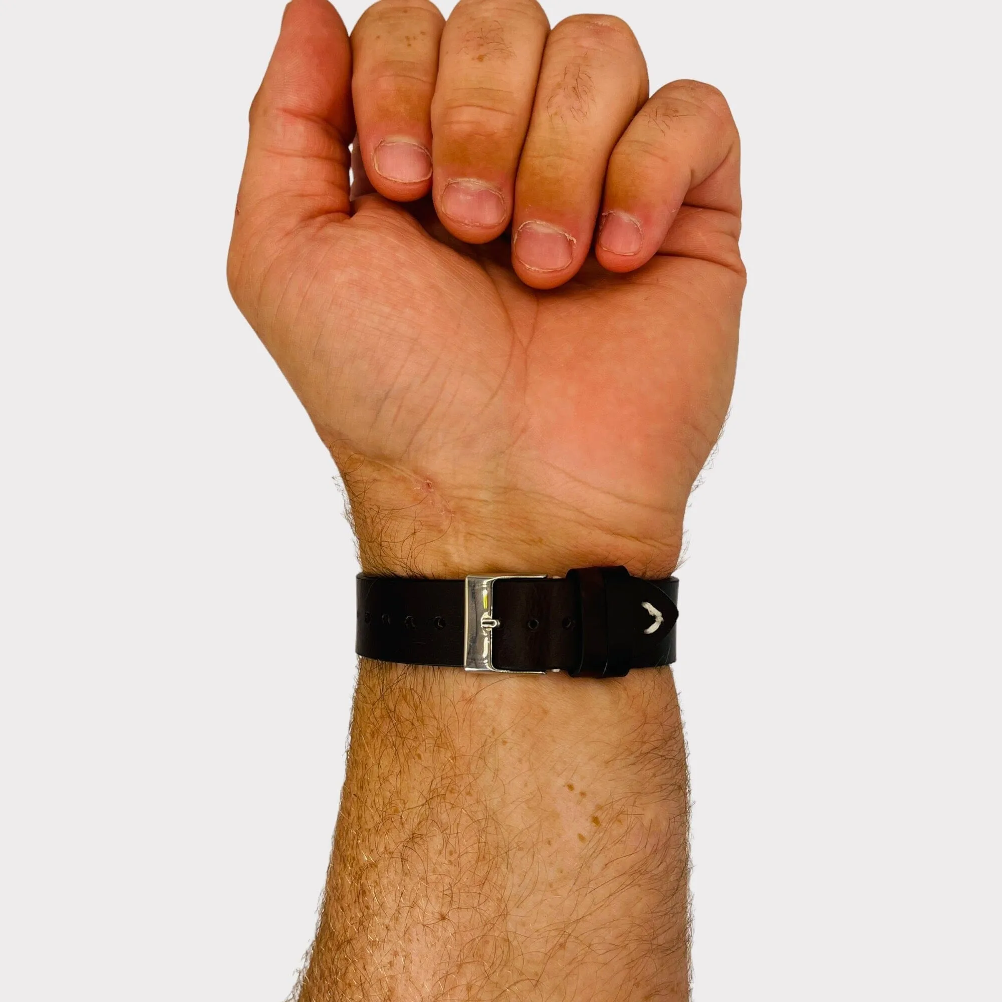 Vintage Oiled Leather Watch Straps Compatible with the Kogan Active  II Smart Watch