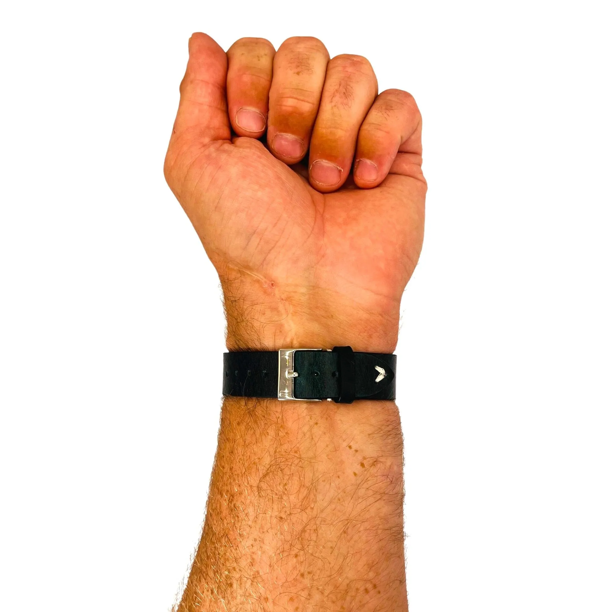 Vintage Oiled Leather Watch Straps Compatible with the Kogan Active  Smart Watch