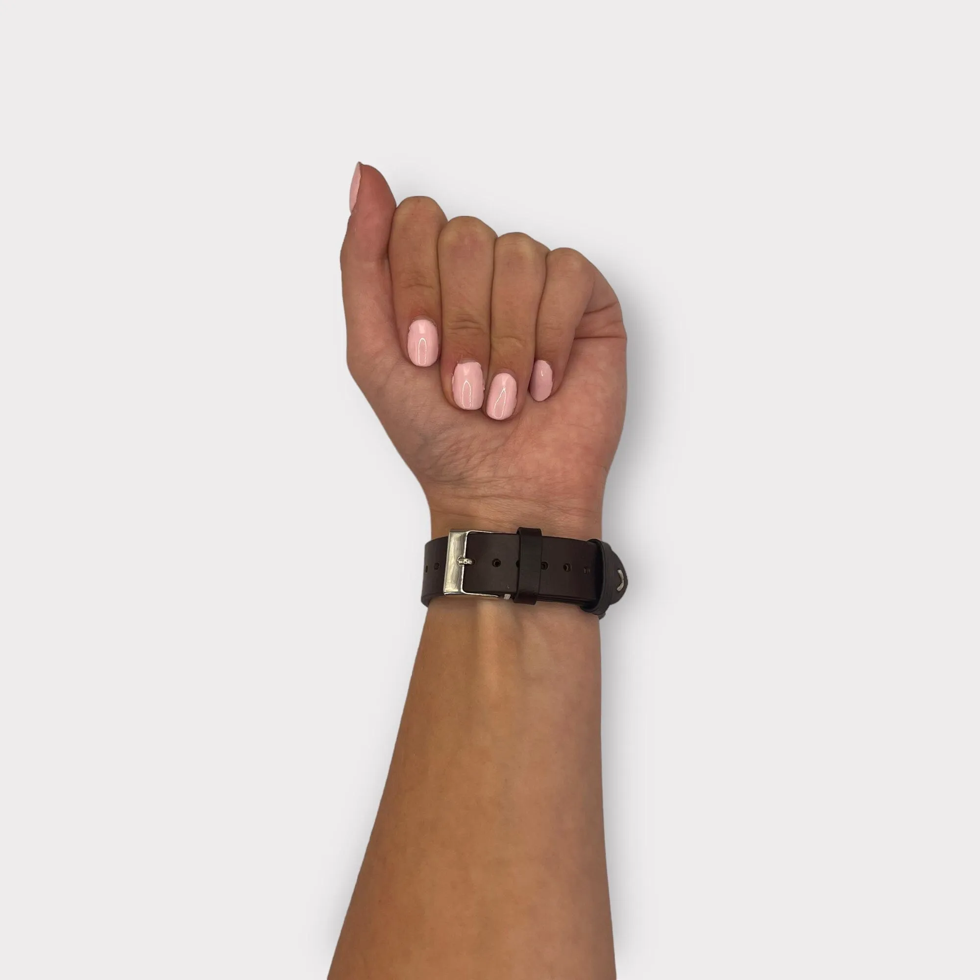 Vintage Oiled Leather Watch Straps Compatible with the Kogan Active  Smart Watch