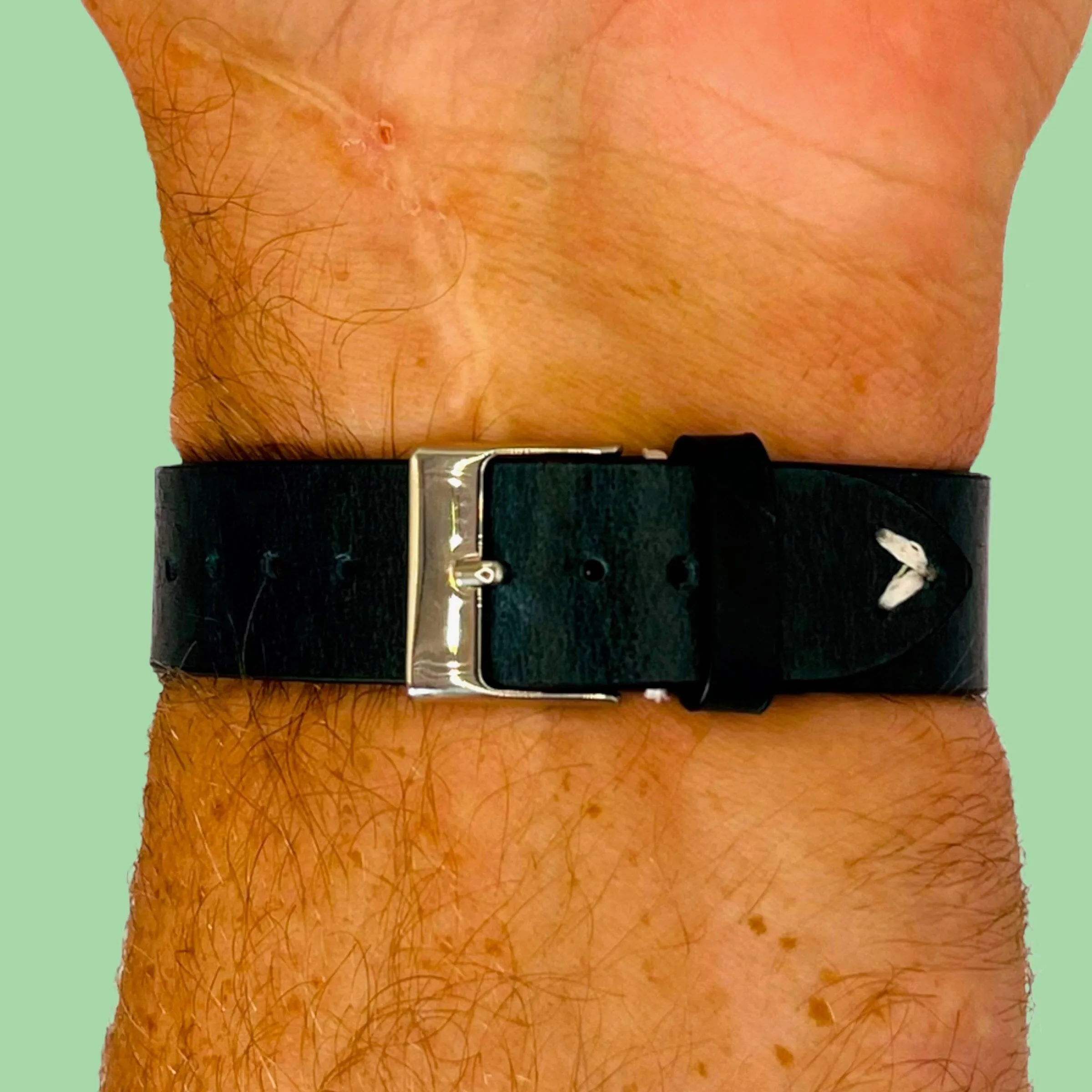Vintage Oiled Leather Watch Straps Compatible with the Kogan Active  Smart Watch