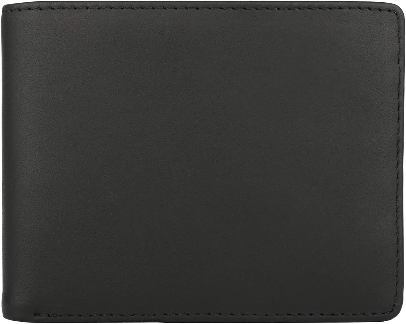 Wallet for Men-Genuine Leather RFID Blocking Bifold Stylish Wallet With 2 ID Window