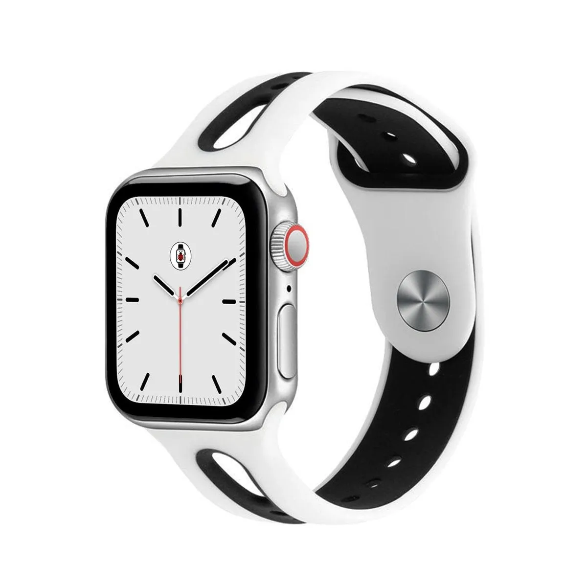 White/Black Modern Sport Band