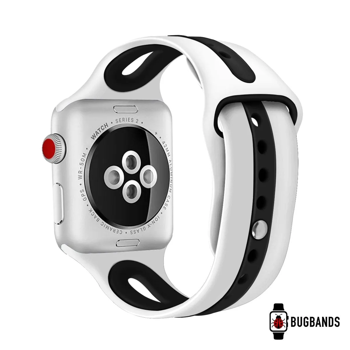 White/Black Modern Sport Band